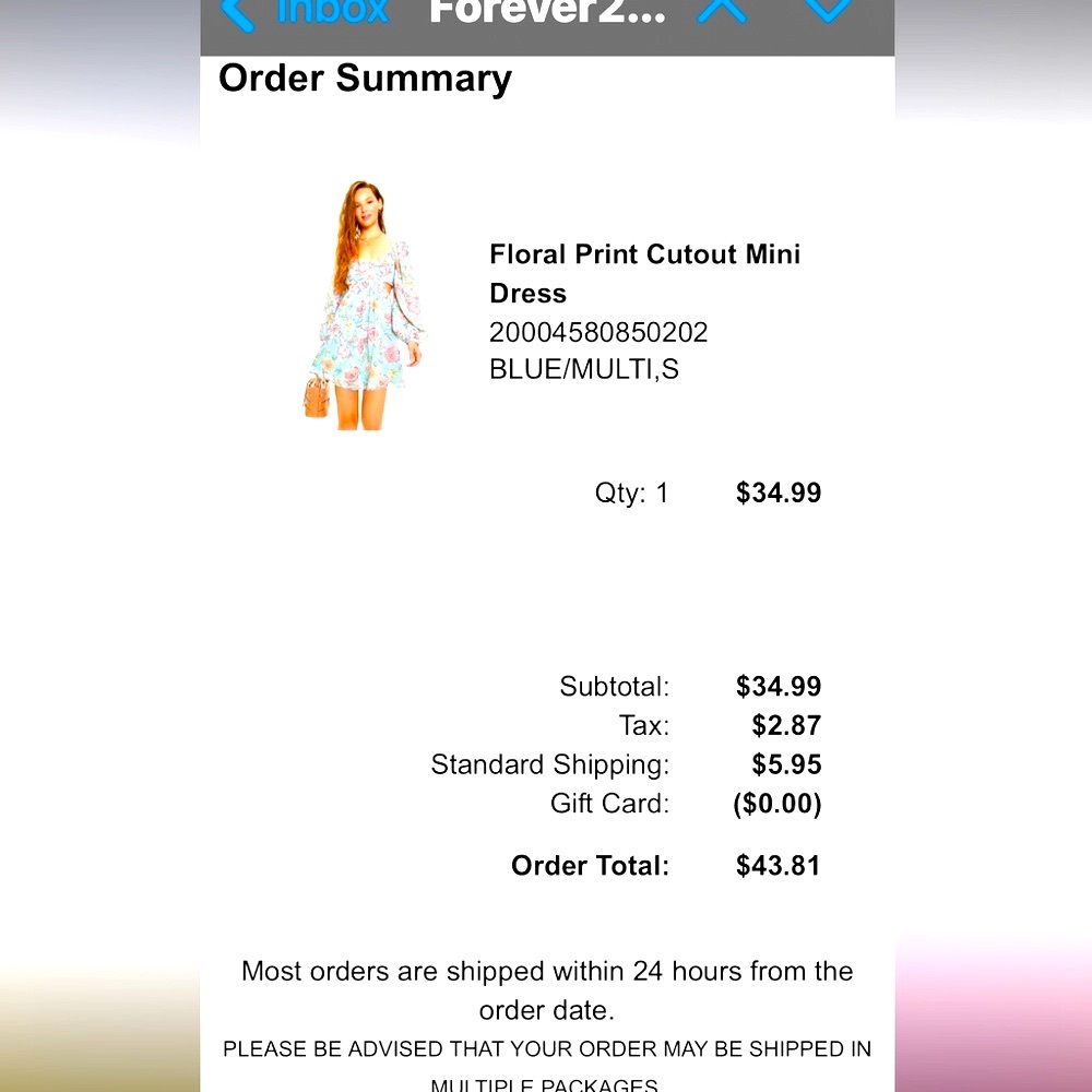 Floral cutout dress